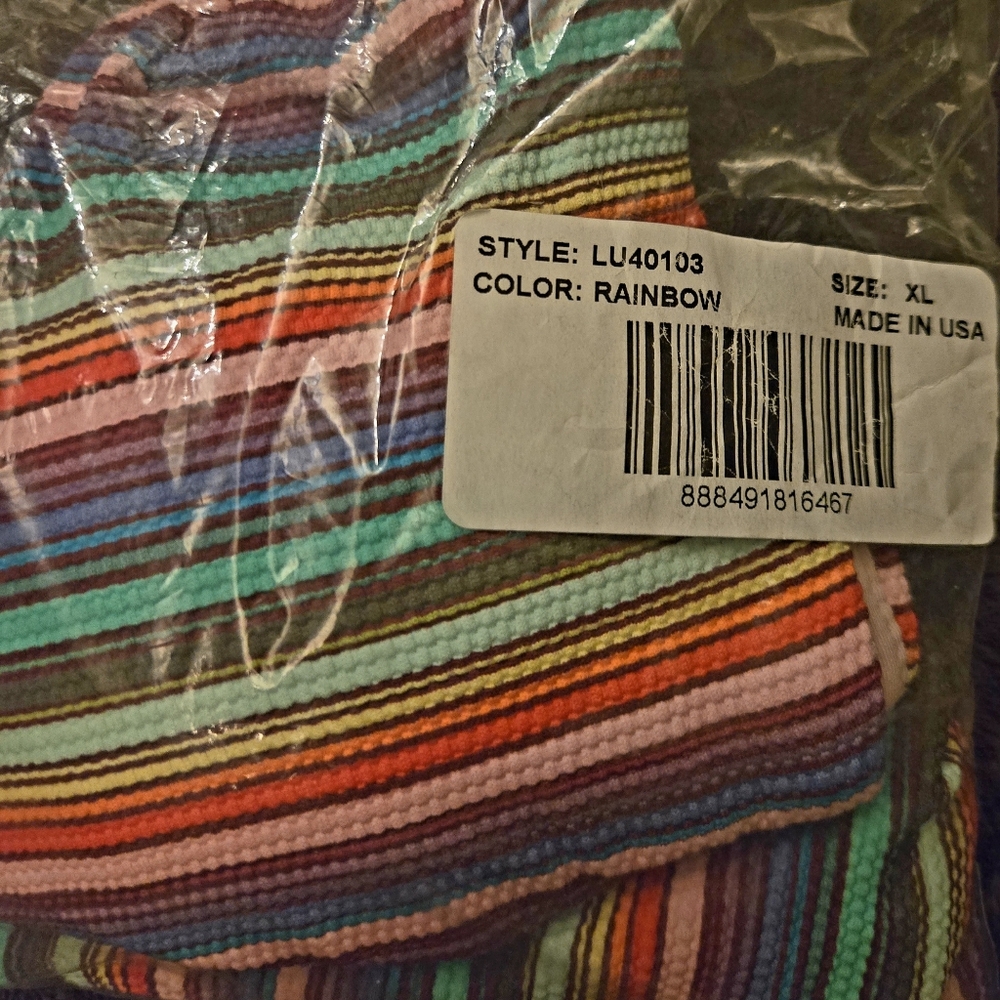 Colorful Lulu's Striped Bikini Set - Picture 6 of 8